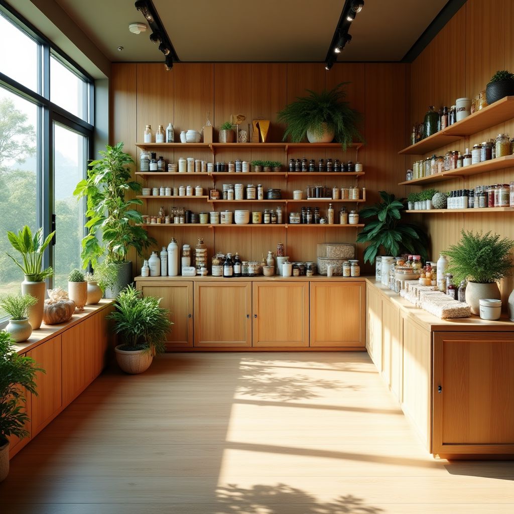 Tienda EcoTienda Madrid interior moderno